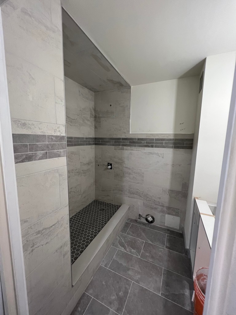 Bathroom Tile Renovation in Hamilton